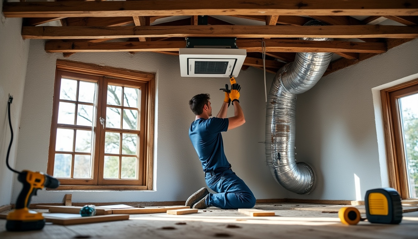 Installer une vmc dans une maison ancienne : la pose étape par étape