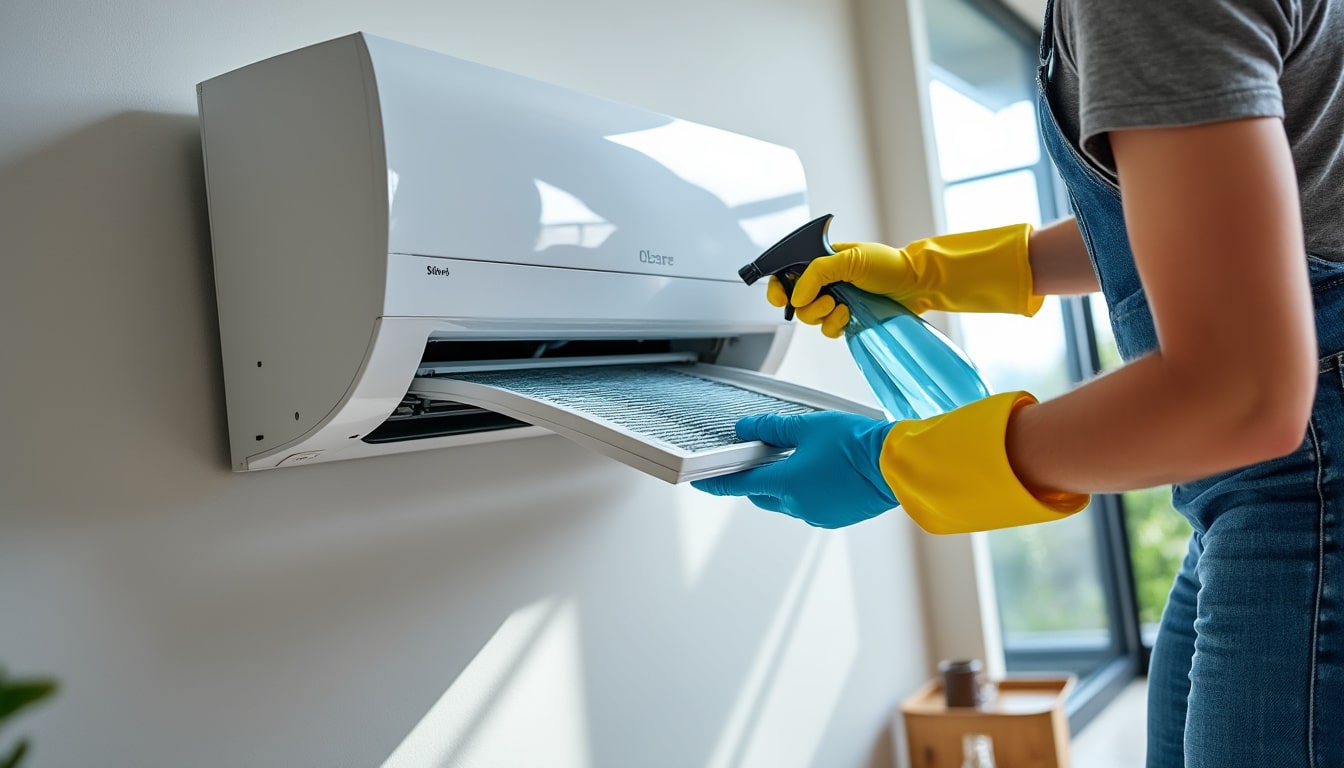Comment nettoyer une climatisation réversible ?
