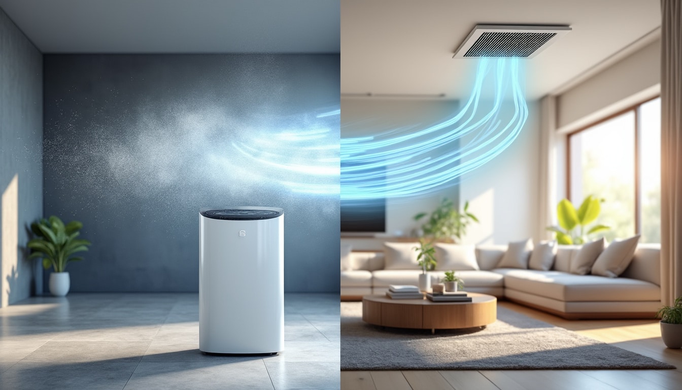 Purificateur ou VMC : deux fonctions différentes