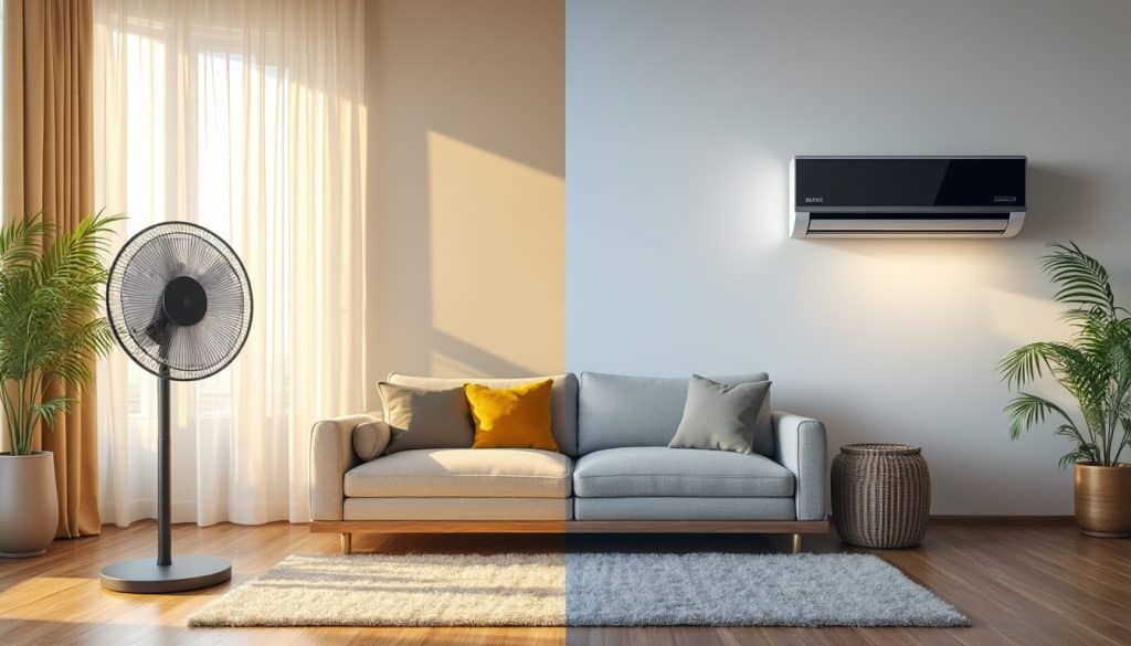 Brasseur d&rsquo;air ou climatiseur : la vraie différence
