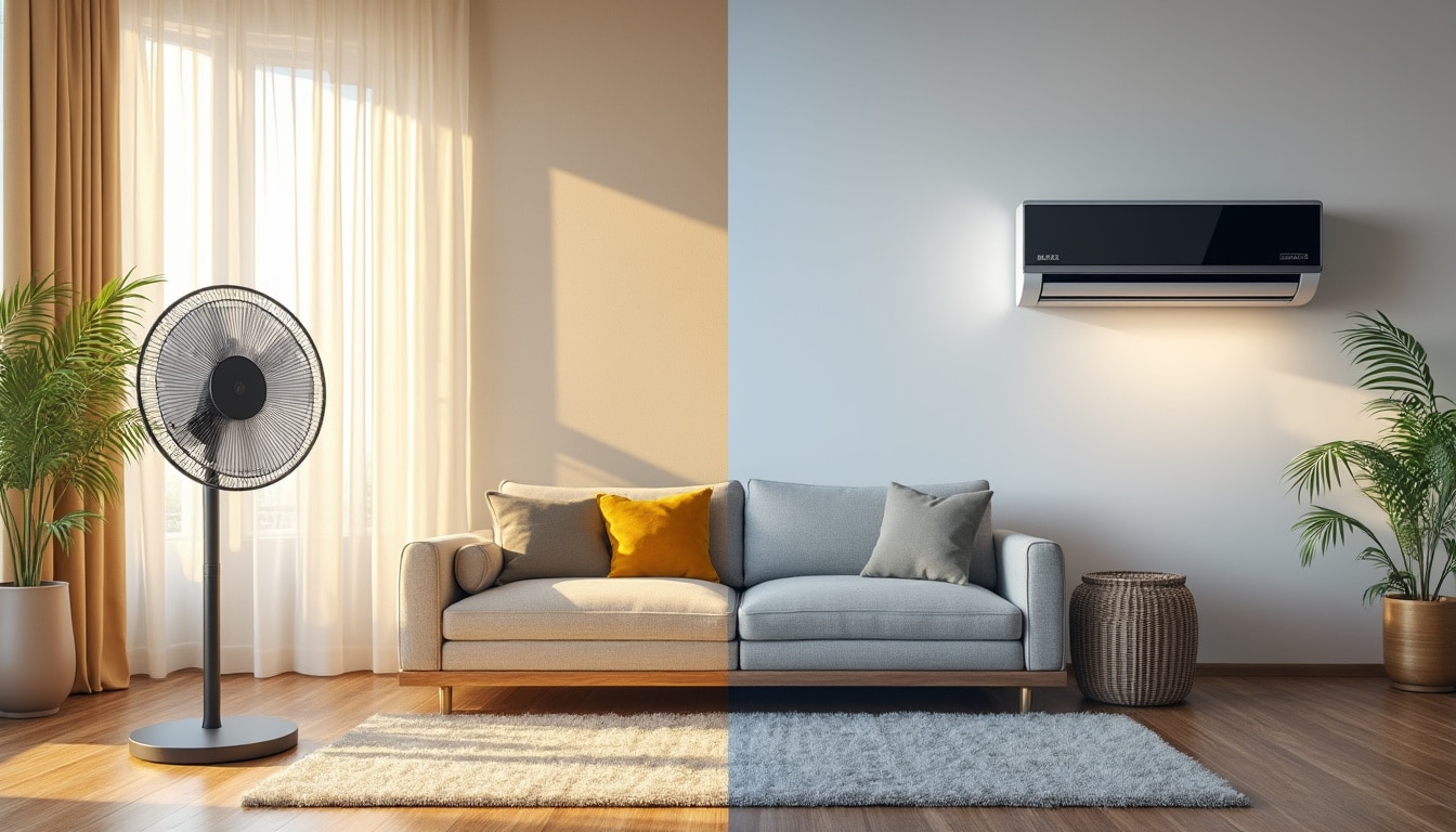 Brasseur d&rsquo;air ou climatiseur : la vraie différence