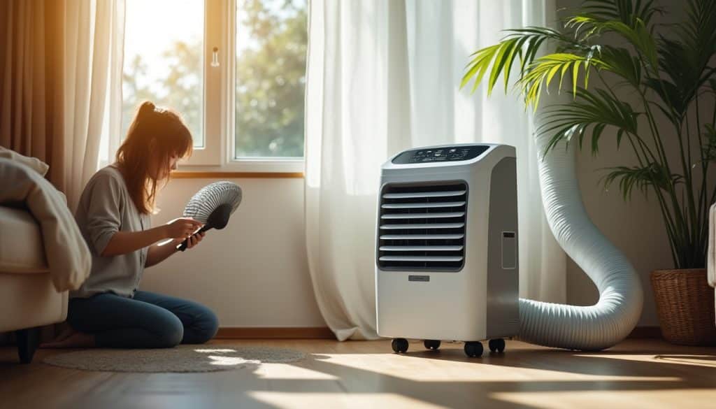 Climatiseur mobile monobloc : les limites du système