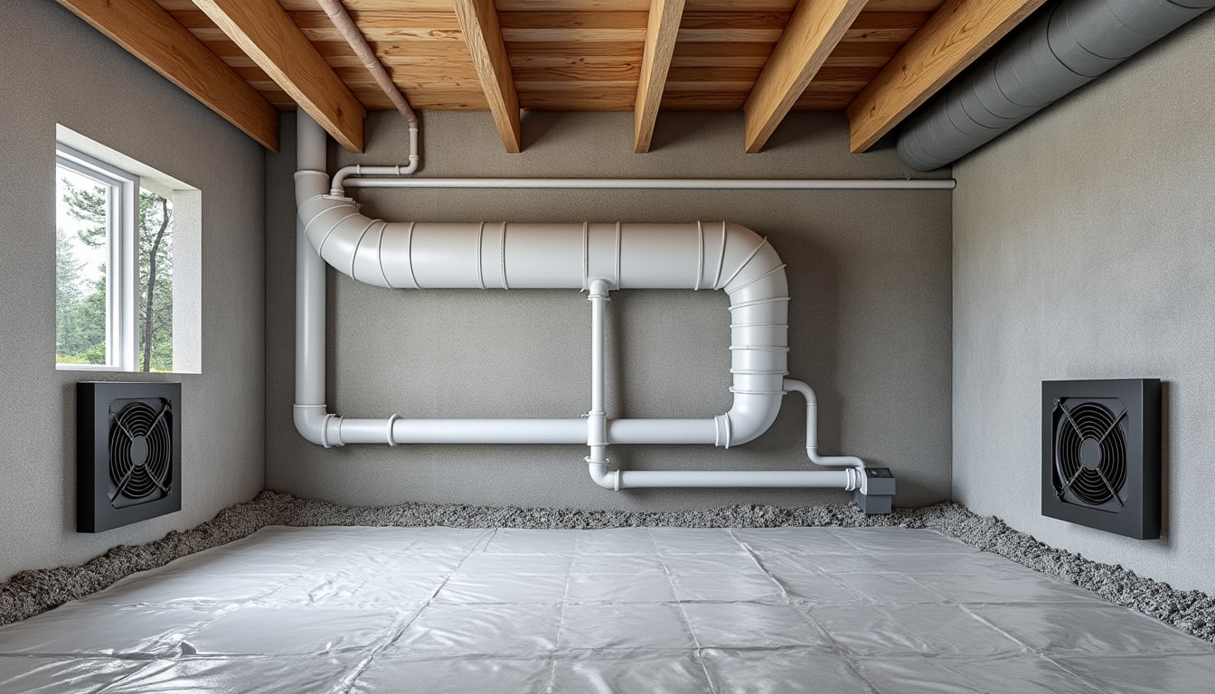 Ventilation d&rsquo;une cave ou d&rsquo;un vide sanitaire : ce qu&rsquo;il faut prévoir