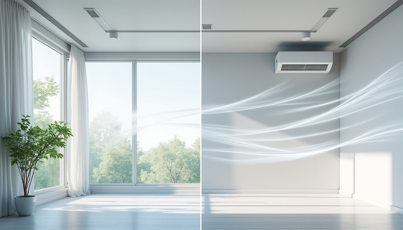 Ventilation naturelle et ventilation mécanique : ce qui les sépare